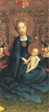 Signet Souvenir de la Vierge à la Treille de roses